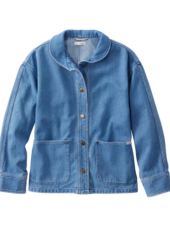 L.L. Bean Jackets & Blazers - L.L. Bean Signature Denim Chore Shirt Jacket - Size XS
